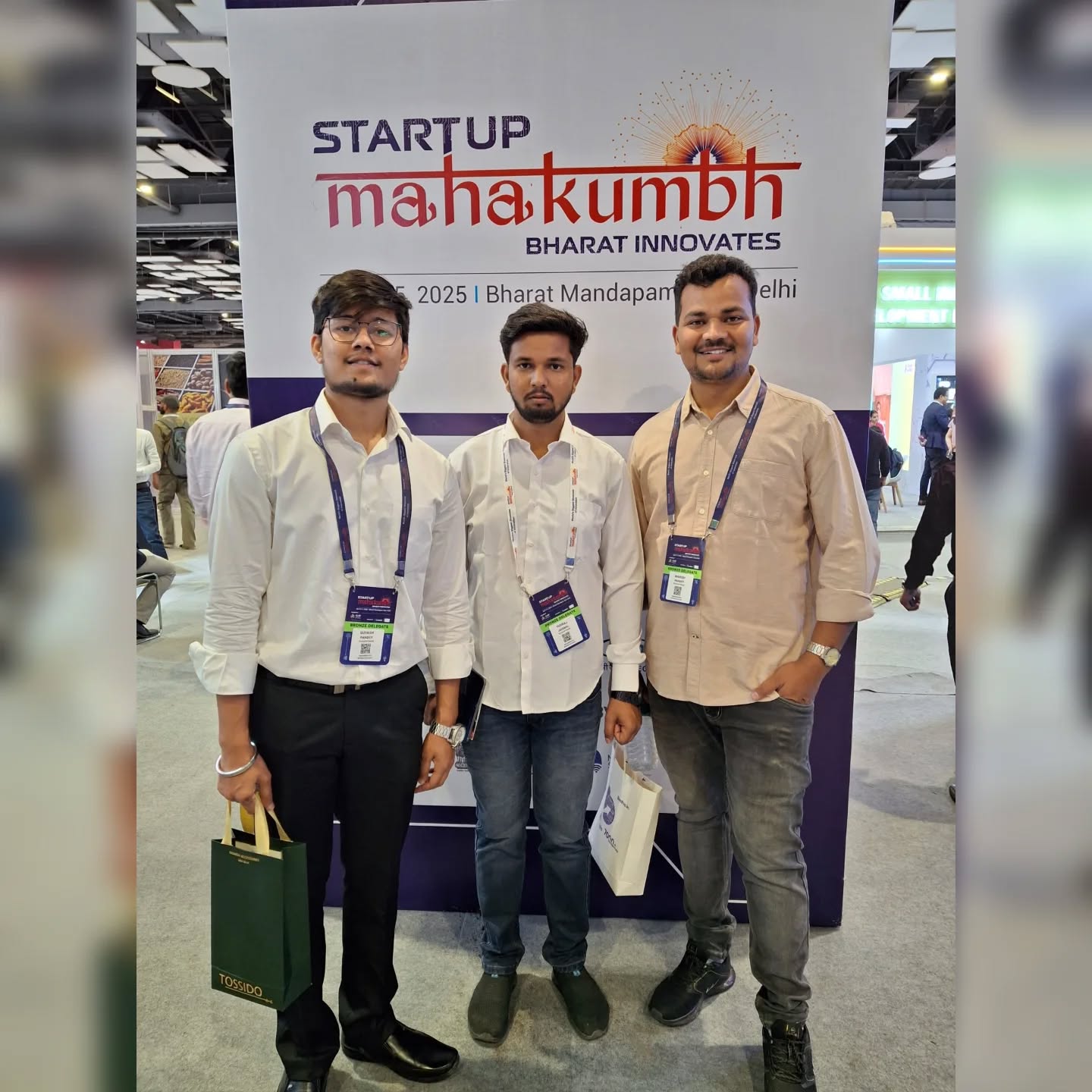 Manish Pandey at Startup Mahakumbh